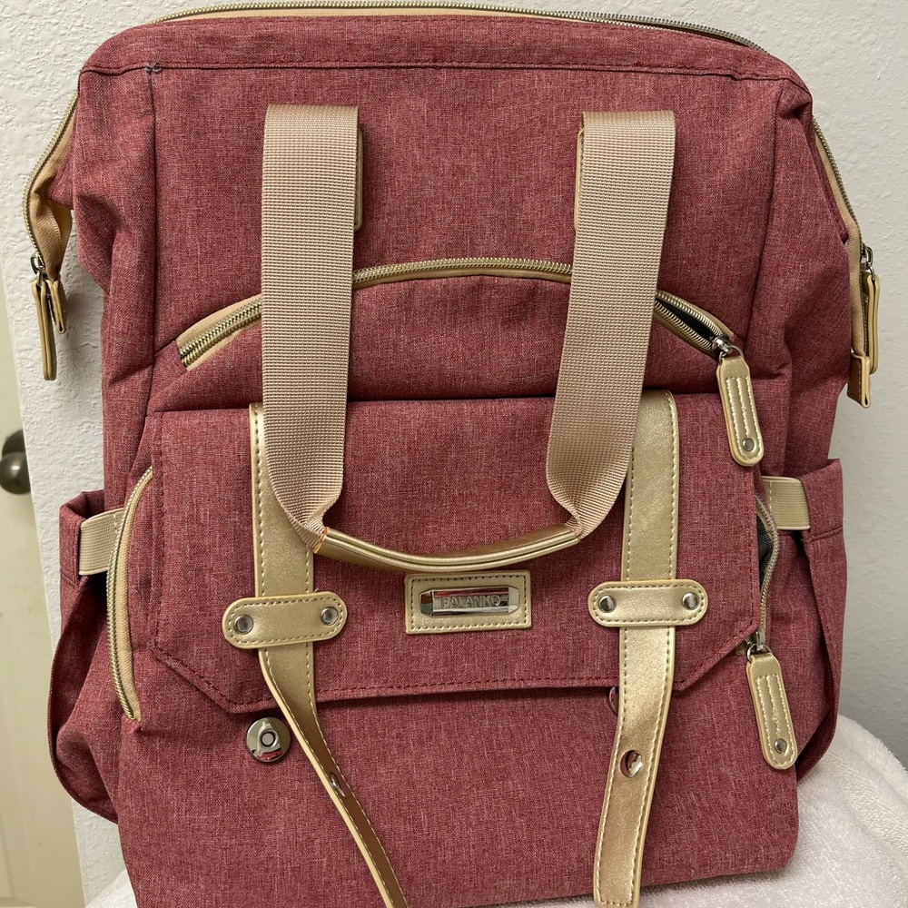 Stylish Red Laptop Bag for Women